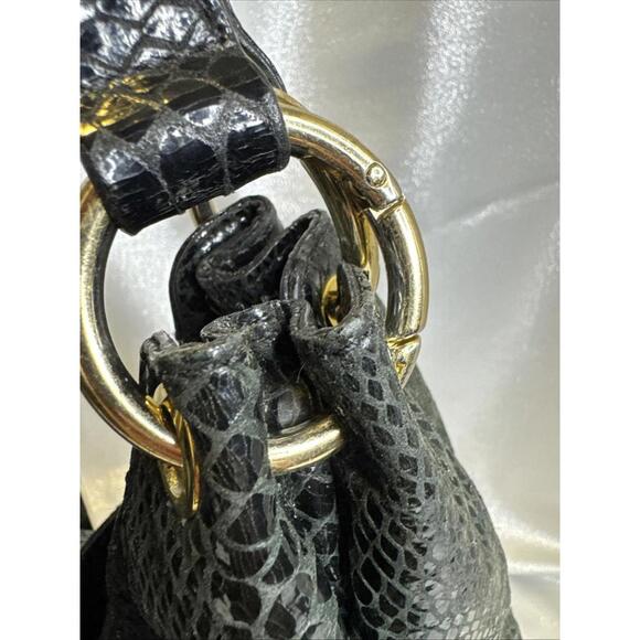 Michael Kors Black Patent Leather Snake - Picture 10 of 15
